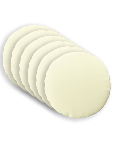 Federa 6 pcs HEERLEN Crema Ø 60 cm Poliestere