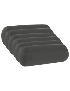 Federa 6 pcs HEERLEN Antracite Ø 15 x 40 cm Poliestere