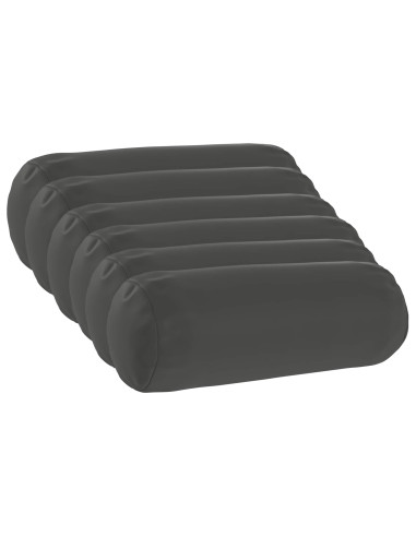 Federa 6 pcs HEERLEN Antracite Ø 15 x 40 cm Poliestere