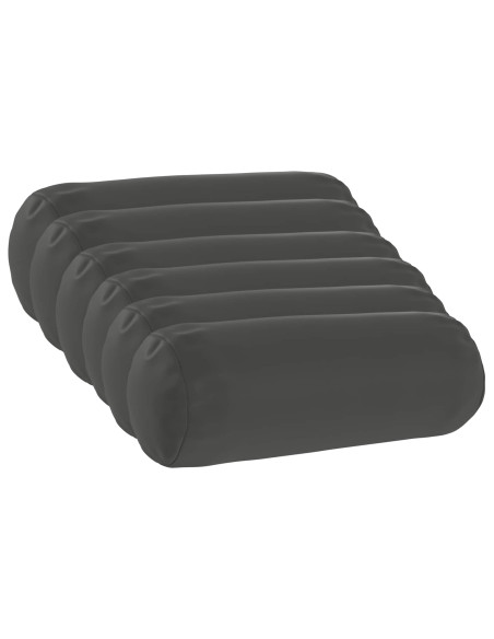 Federa 6 pcs HEERLEN Antracite Ø 15 x 40 cm Poliestere