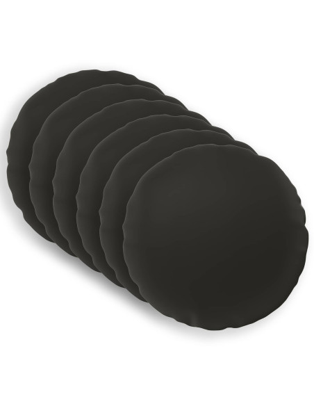 Federa 6 pcs HEERLEN Multicolore Ø 60 cm Poliestere