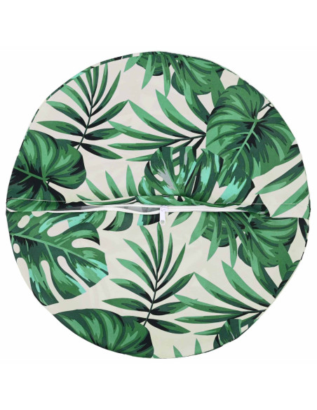 Federa 2 pcs HEERLEN Motivo a Foglie Ø 60 cm Poliestere