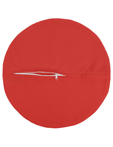 Federa 2 pcs HEERLEN Rosso Ø 60 cm Poliestere