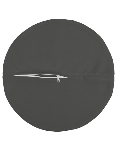 Federa 2 pcs HEERLEN Antracite Ø 60 cm Poliestere
