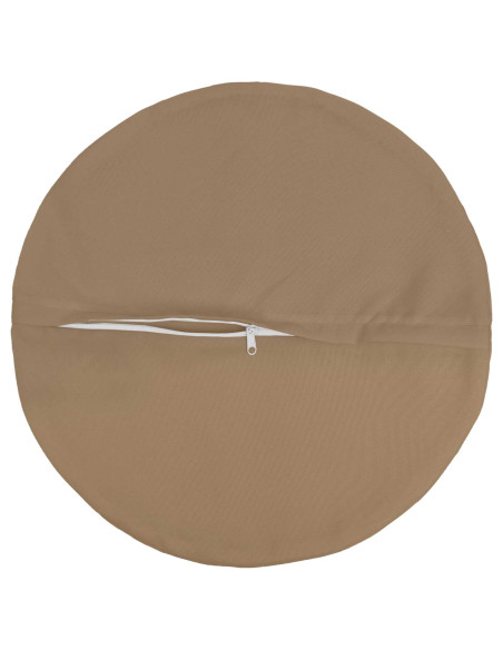 Federa 2 pz HEERLEN Tortora Ø 60 cm Poliestere