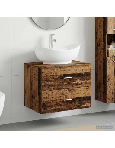 Set di mobili per il bagno Legno antico Legno ingegnerizzato