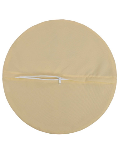 Federa 6 pcs HEERLEN Beige Ø 60 cm Poliestere