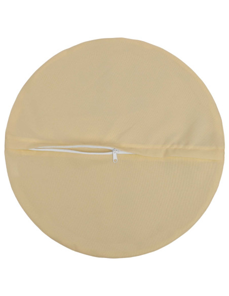 Federa 6 pcs HEERLEN Beige Ø 60 cm Poliestere