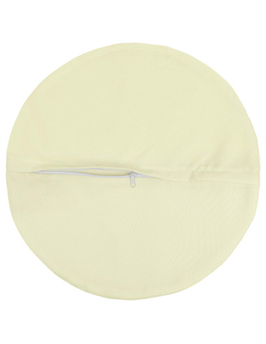 Federa 2 pcs HEERLEN Crema Ø 60 cm Poliestere