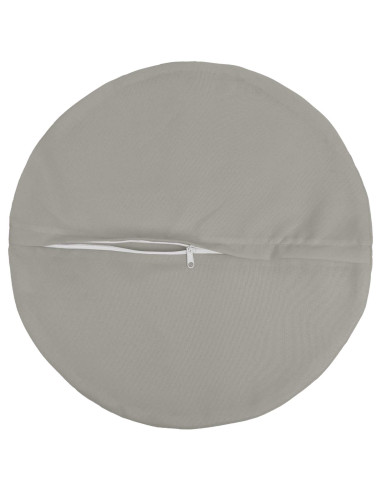 Federa 2 pcs HEERLEN Grigio Ø 60 cm Poliestere