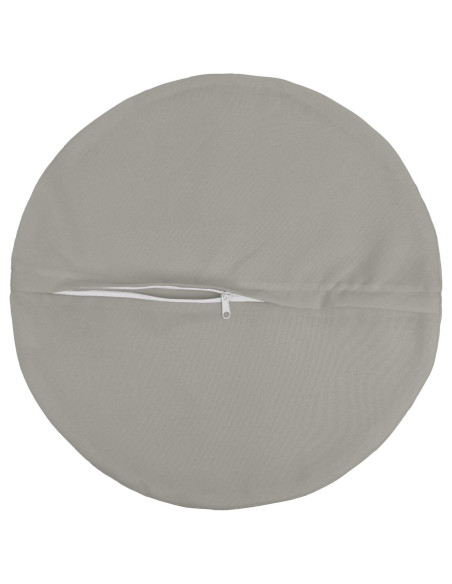 Federa 6 pcs HEERLEN Grigio Ø 60 cm Poliestere