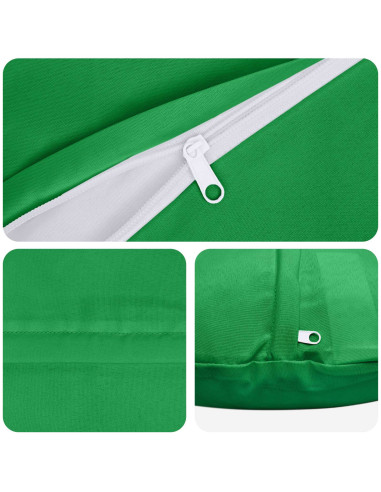 Federa 6 pcs HEERLEN Verde Ø 60 cm Poliestere