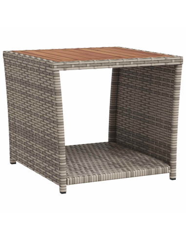 Set Lounge da Giardino 2 pz Grigio chiaro e grigio scuro