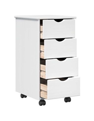 Set di Scrivania e Armadietto 2 pz Bianco