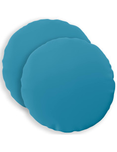 Federa 2 pcs HEERLEN Azzurro Ø 50 cm Poliestere