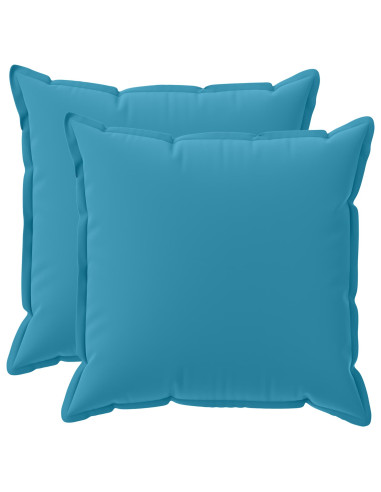 Federa 2 pz HOUTEN Azzurro 70 x 70 cm Poliestere
