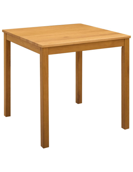 Set da pranzo 3 pz Beige Legno di Quercia Massello