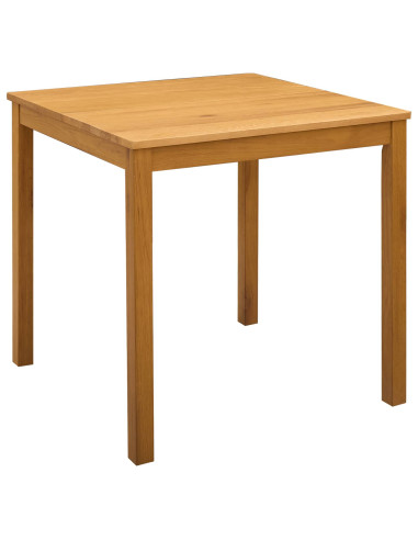 Set da pranzo 3 pz Beige Legno di Quercia Massello