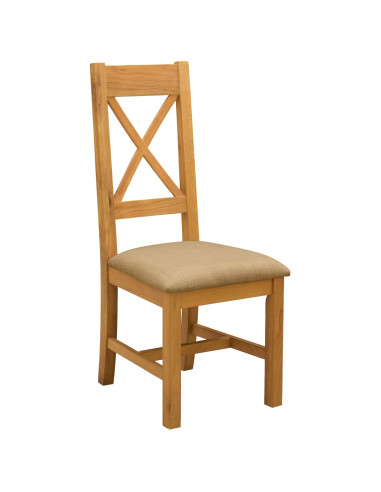 Set da pranzo 3 pz Beige Legno di Quercia Massello