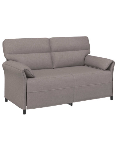 Set di divani 2 pz Tortora Tessuto