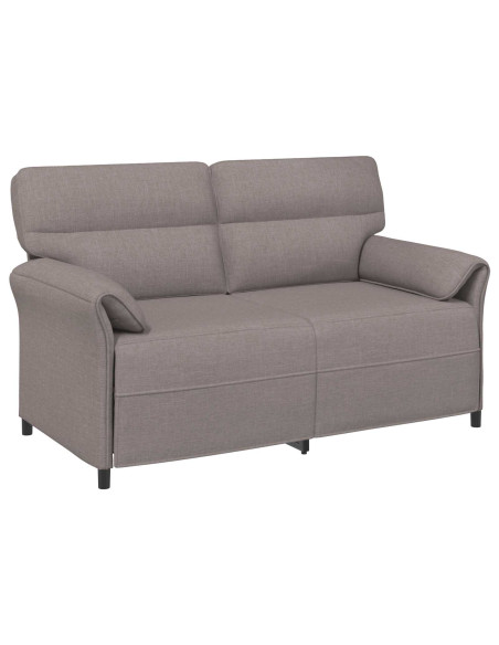 Set di divani 2 pz Tortora Tessuto