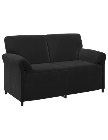 Set di divani 2 pz Nero Velluto