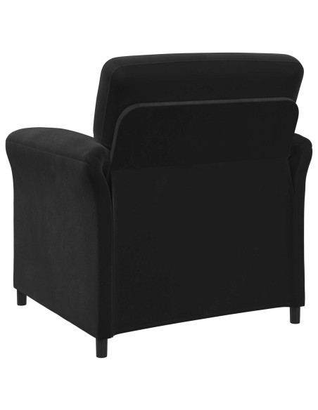 Set di divani 2 pz Nero Velluto
