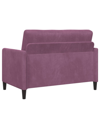 Set di Divani con Storage 2 pz Viola Poliestere