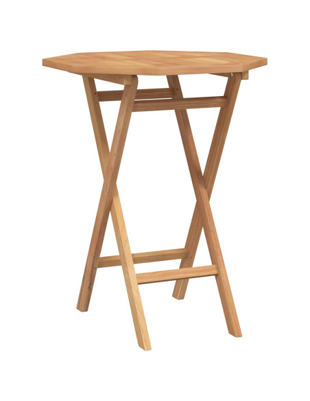 Set da Giardino 3 pz Marrone Legno Teak Massello
