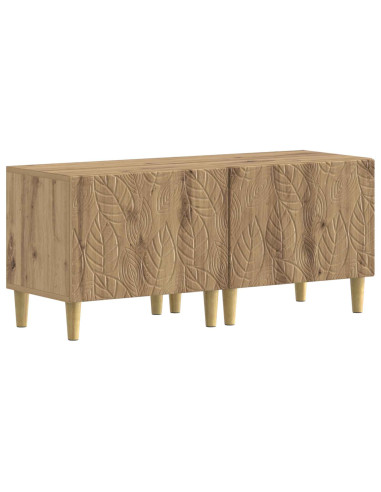 Mobile TV LED a 5 pezzi Rovere Artigianale Legno ingegnerizzato