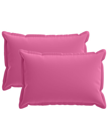 Federa 2 pz HOUTEN Rosa 50 x 80 cm Poliestere