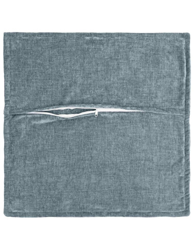 Federa 2 pz HOUTEN Azzurro 55 x 55 cm Tessuto Chenille