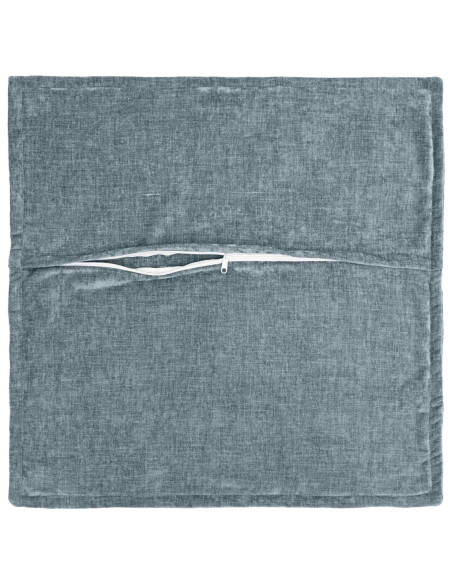 Federa 2 pz HOUTEN Azzurro 55 x 55 cm Tessuto Chenille