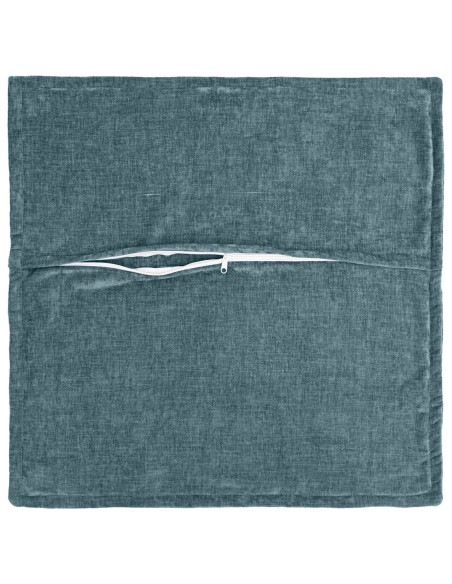 Federa 2 pz HOUTEN Blu 55 x 55 cm Tessuto Chenille