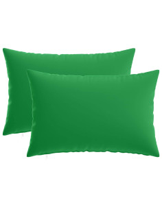 Federa 2 pcs HEERLEN Verde 40 x 60 cm Poliestere