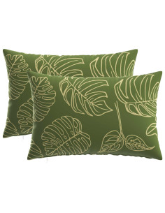 Federa 2 pcs HEERLEN Design a foglia 40 x 60 cm Poliestere