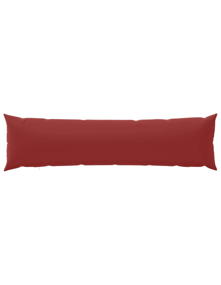 Federa 2 pcs HEERLEN Rosso Vino 40 x 145 cm Poliestere