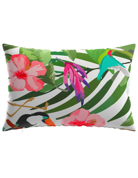 Federa 2 pcs HEERLEN Nero 40 x 60 cm Poliestere