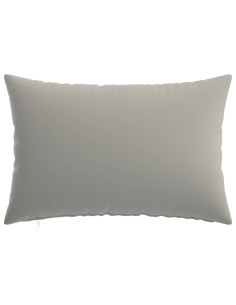 Federa 2 pcs HEERLEN Grigio 40 x 60 cm Poliestere 2