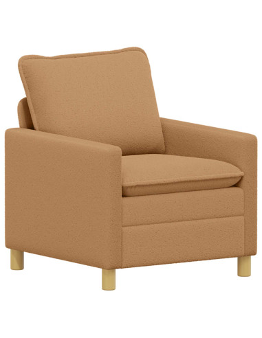 Set di divani 2 pz Beige Tessuto