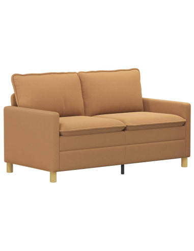 Set di divani 2 pz Beige Tessuto