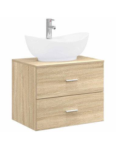 Set di mobili per il bagno Rovere Sonoma Legno ingegnerizzato