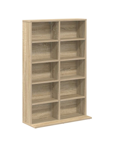 Mobile per CD 2 pz Rovere Sonoma 65 x 23,5 x 97,5 cm
