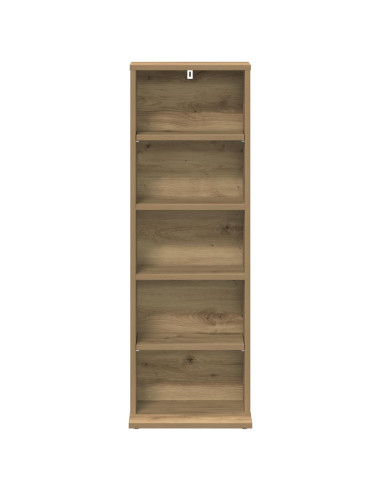 Mobile per CD Rovere Artigianale 33 x 23,5 x 97,5 cm