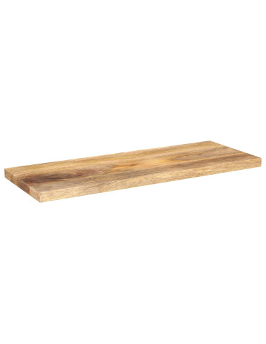 Piano per Tavolo 70x20x2,5cm Rettangolare Legno Massello Mango
