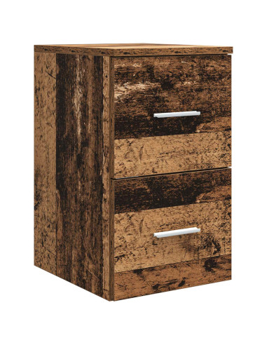 Set di mobili per il bagno 3 pz Legno antico