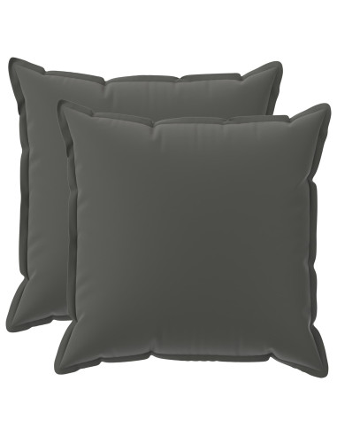 Federa 2 pz HOUTEN Antracite 80 x 80 cm Poliestere
