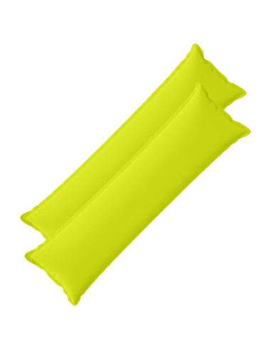 Federa 2 pz HOUTEN Verde brillante. 40 x 145 cm Poliestere