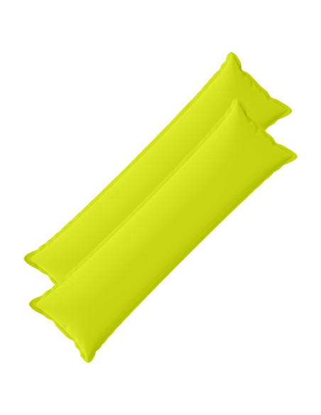 Federa 2 pz HOUTEN Verde brillante. 40 x 145 cm Poliestere