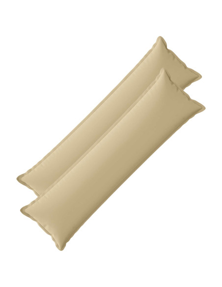 Federa 2 pz HOUTEN Beige 40 x 145 cm Poliestere